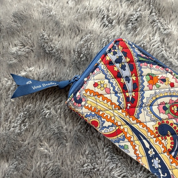 Vera Bradley Paisley Wallet NWT - Picture 3 of 11